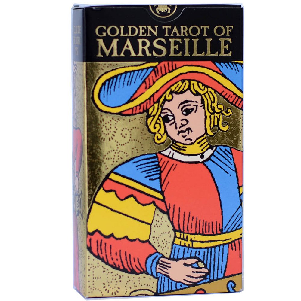 Golden Tarot of Marseille  Tarot de Marseille Claude Burdel